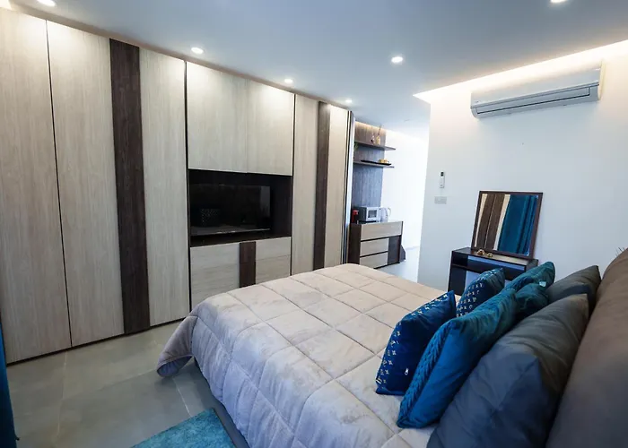 Mini-hôtel Moonlit Terrace Escape San Pawl il-Baħar